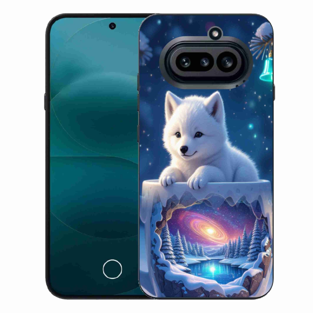 Gélový kryt mmCase na Nothing Phone (4a) - vianočné šteňa