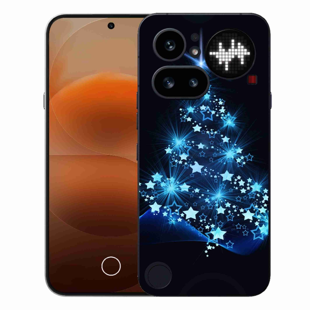 Gélový kryt mmCase na Nothing Phone (4a) - vianočný stromček