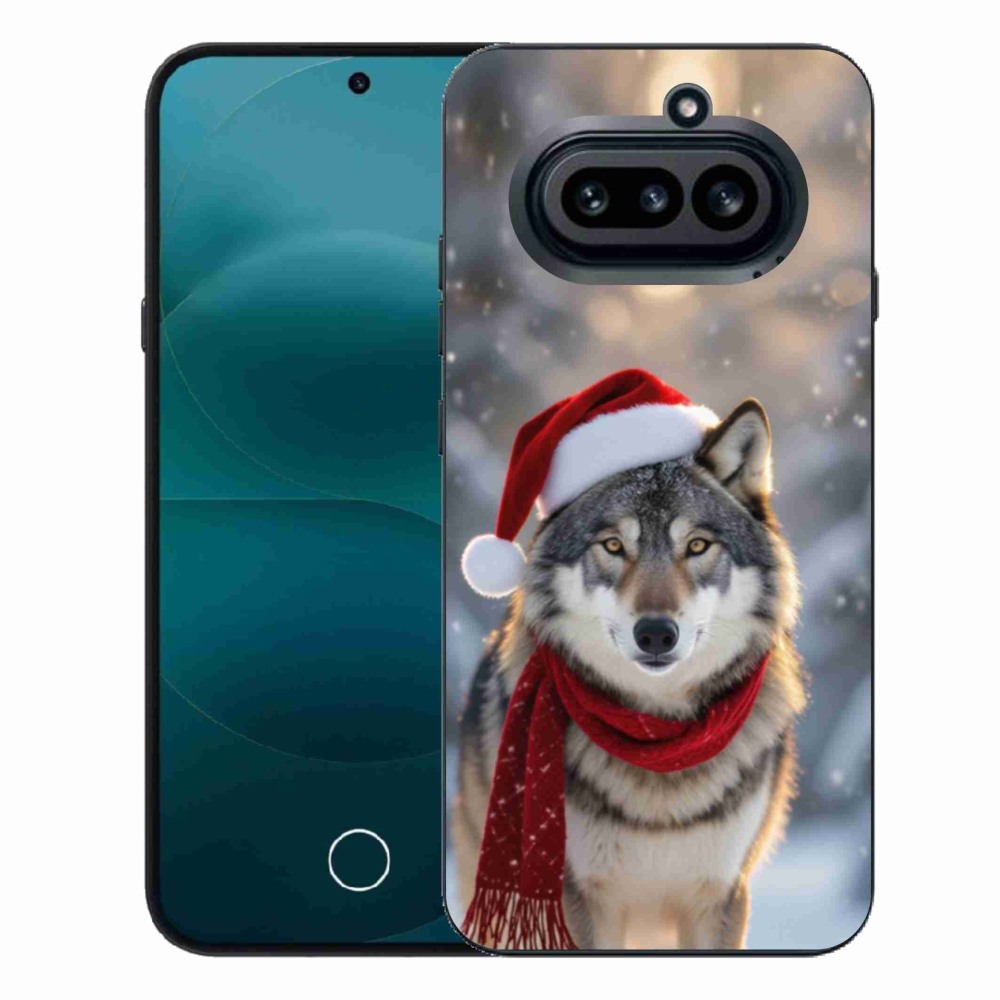 Gélový kryt mmCase na Nothing Phone (4a) - vianočný vlk