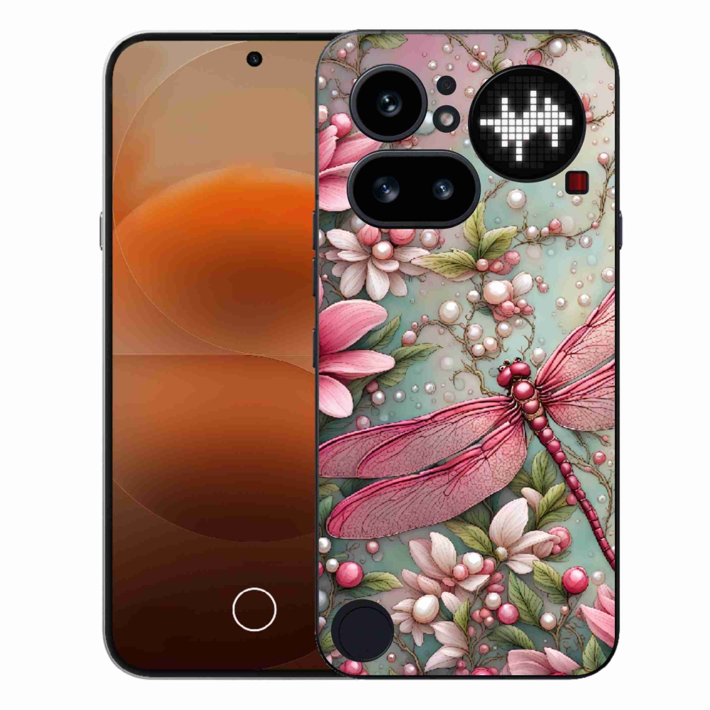 Gélový kryt mmCase na Nothing Phone (4a) - vážka