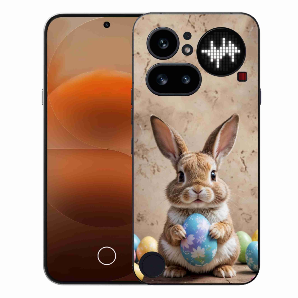 Gélový kryt mmCase na Nothing Phone (4a) - veľkonočný zajačik