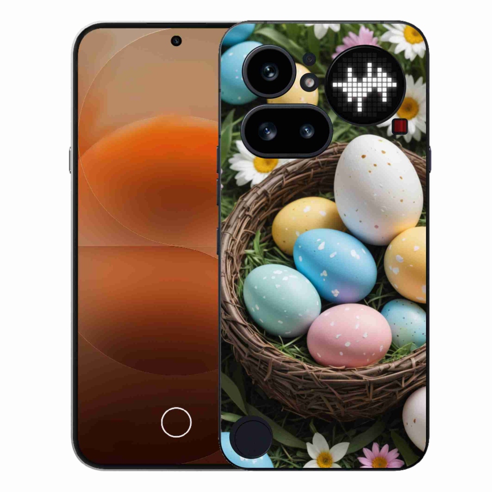 Gélový kryt mmCase na Nothing Phone (4a) - veľkonočné vajíčka 2
