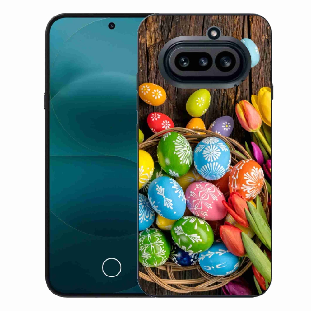 Gélový kryt mmCase na Nothing Phone (4a) - veľkonočné vajíčka