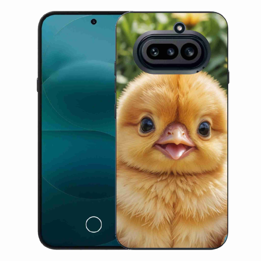 Gélový kryt mmCase na Nothing Phone (4a) - veselé kuriatko