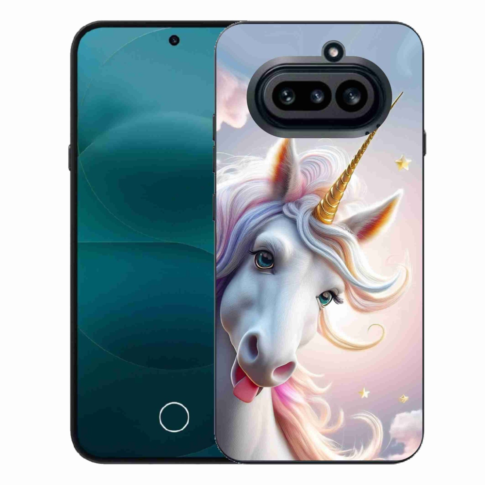 Gélový kryt mmCase na Nothing Phone (4a) - veselý jednorožec