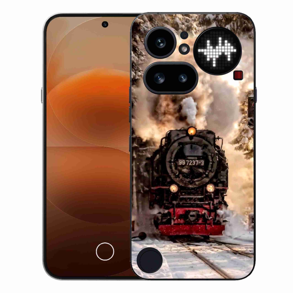 Gélový kryt mmCase na Nothing Phone (4a) - vlak