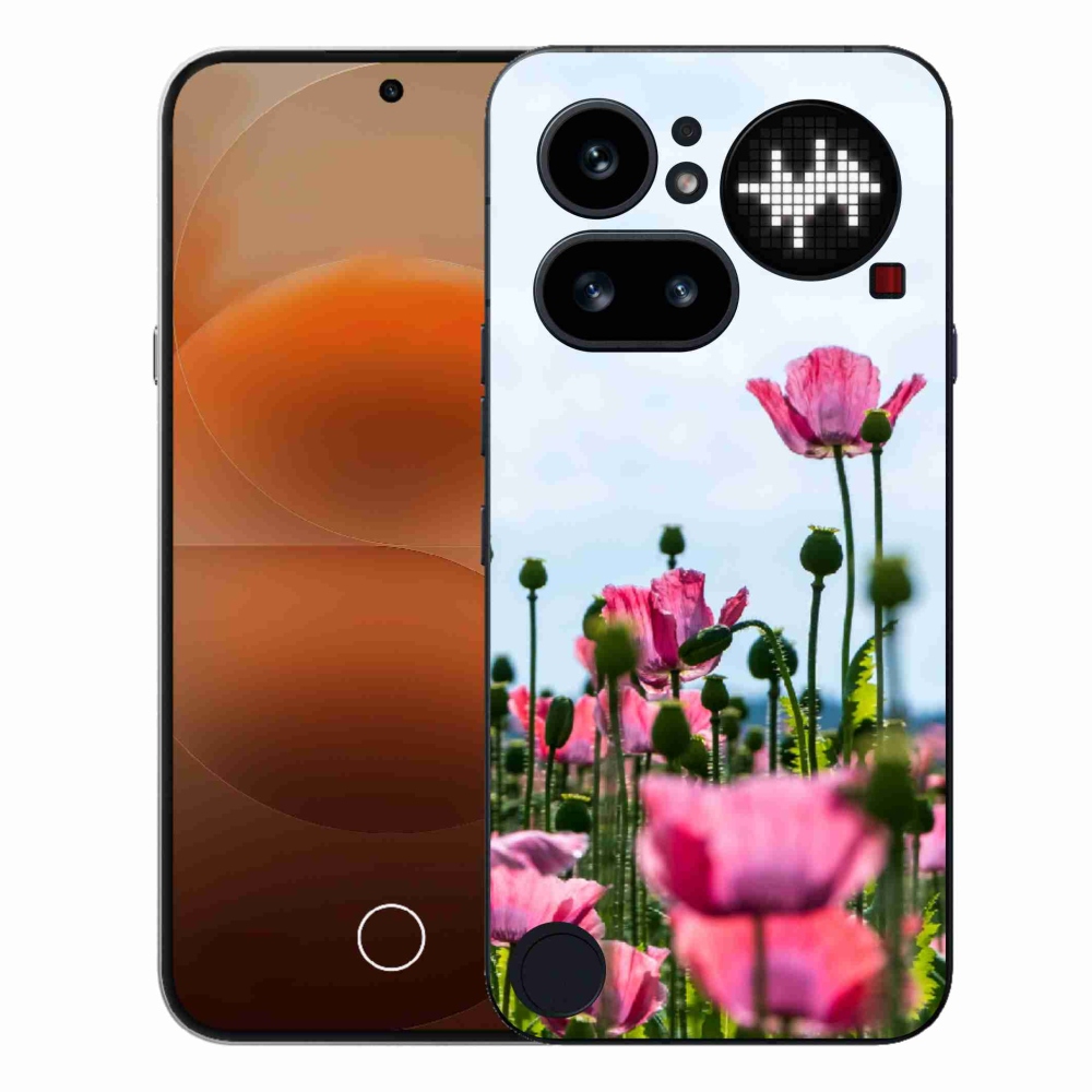 Gélový kryt mmCase na Nothing Phone (4a) - vlčí mak