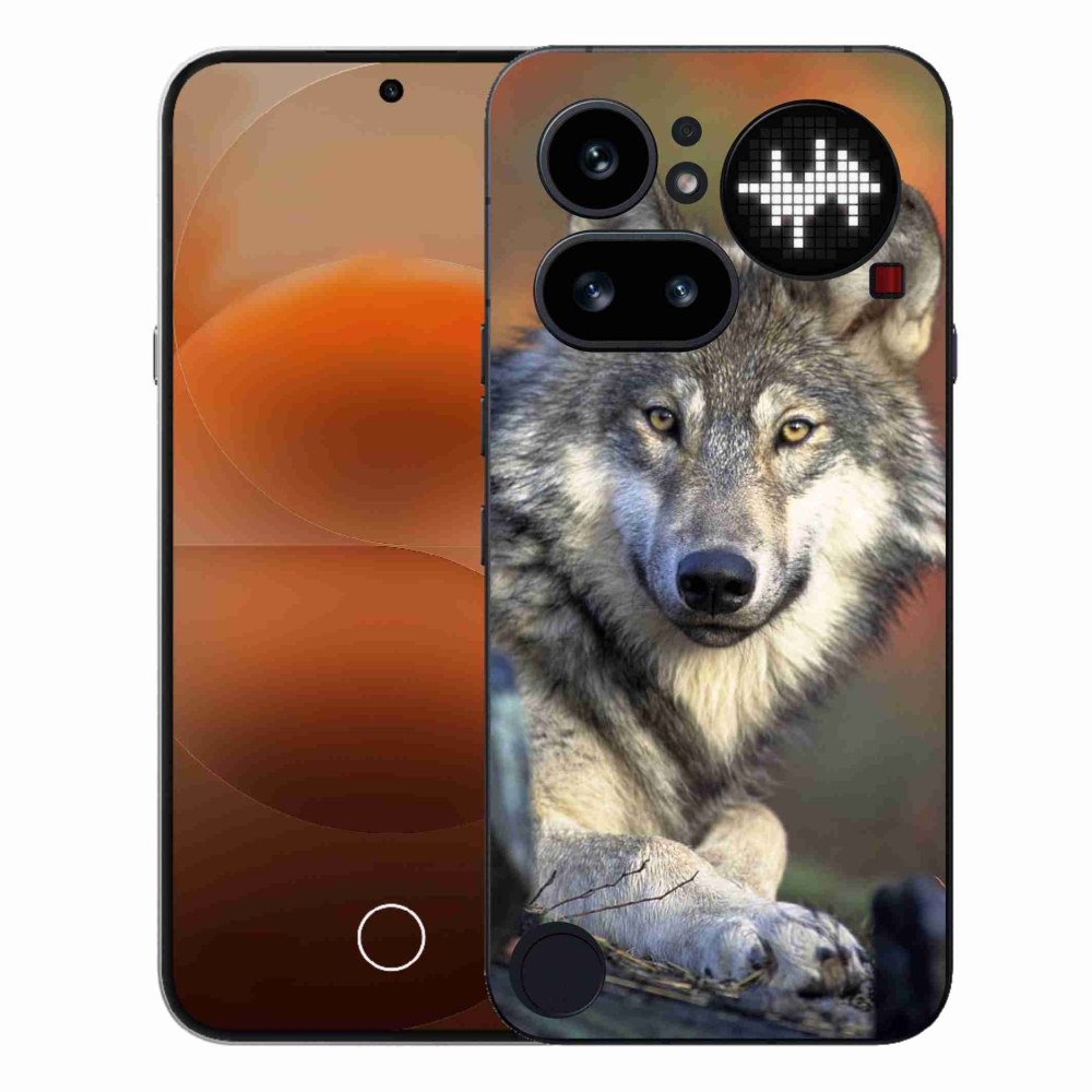 Gélový kryt mmCase na Nothing Phone (4a) - vlk