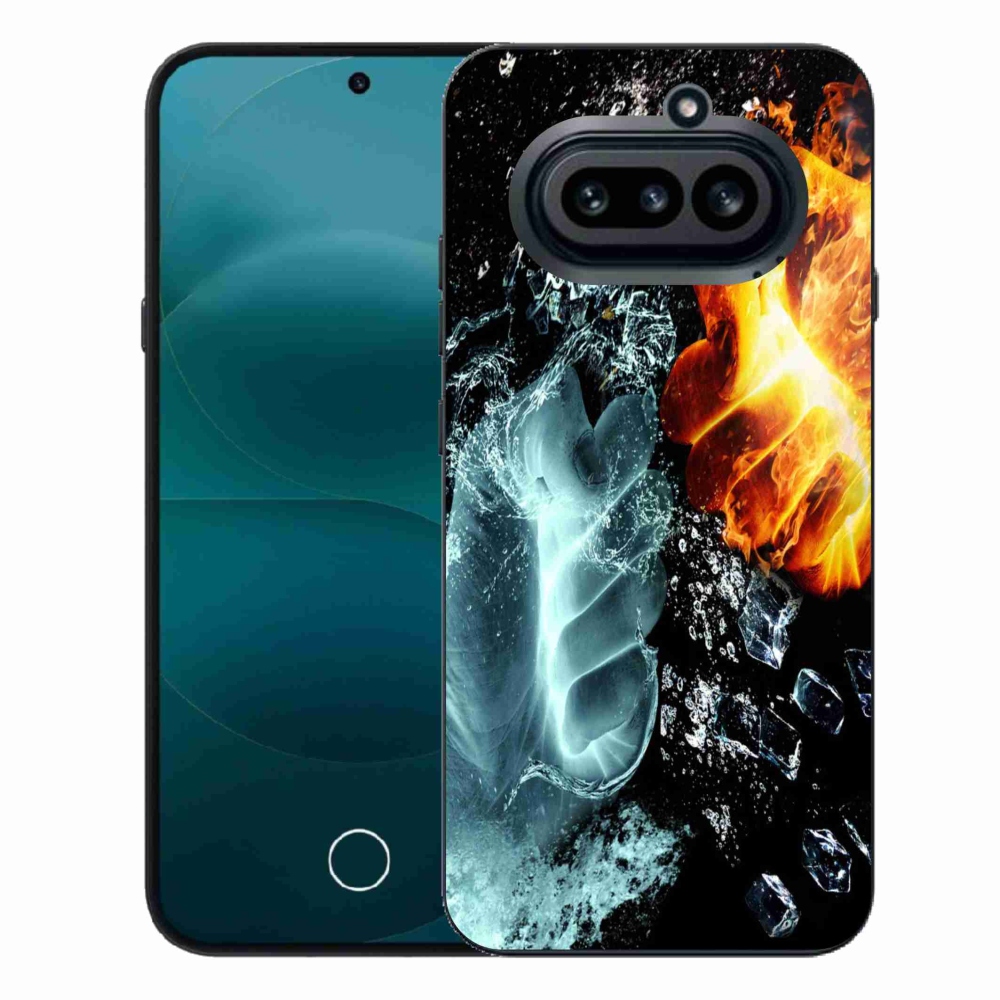 Gélový kryt mmCase na Nothing Phone (4a) - voda a oheň