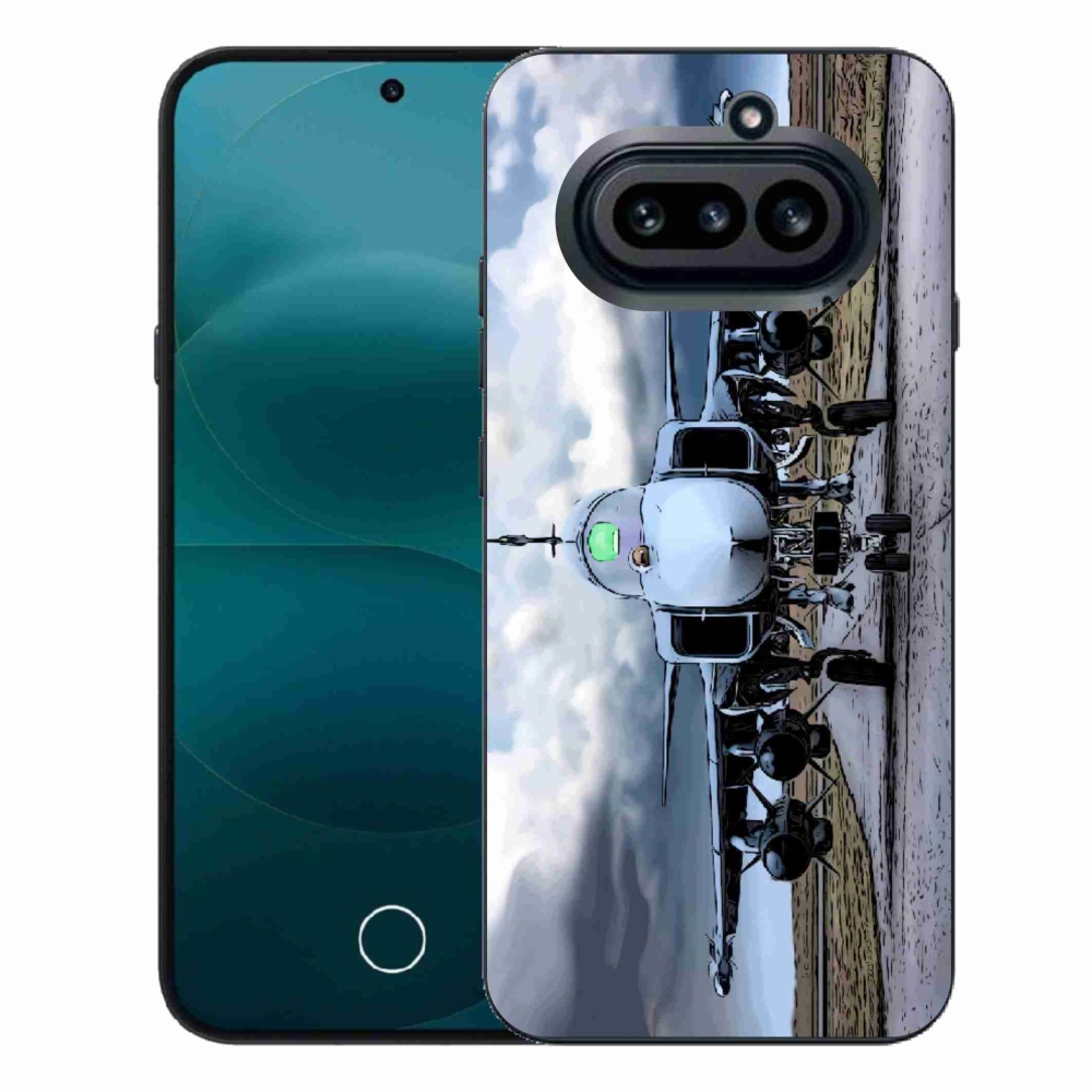 Gélový kryt mmCase na Nothing Phone (4a) - vojenské lietadlo
