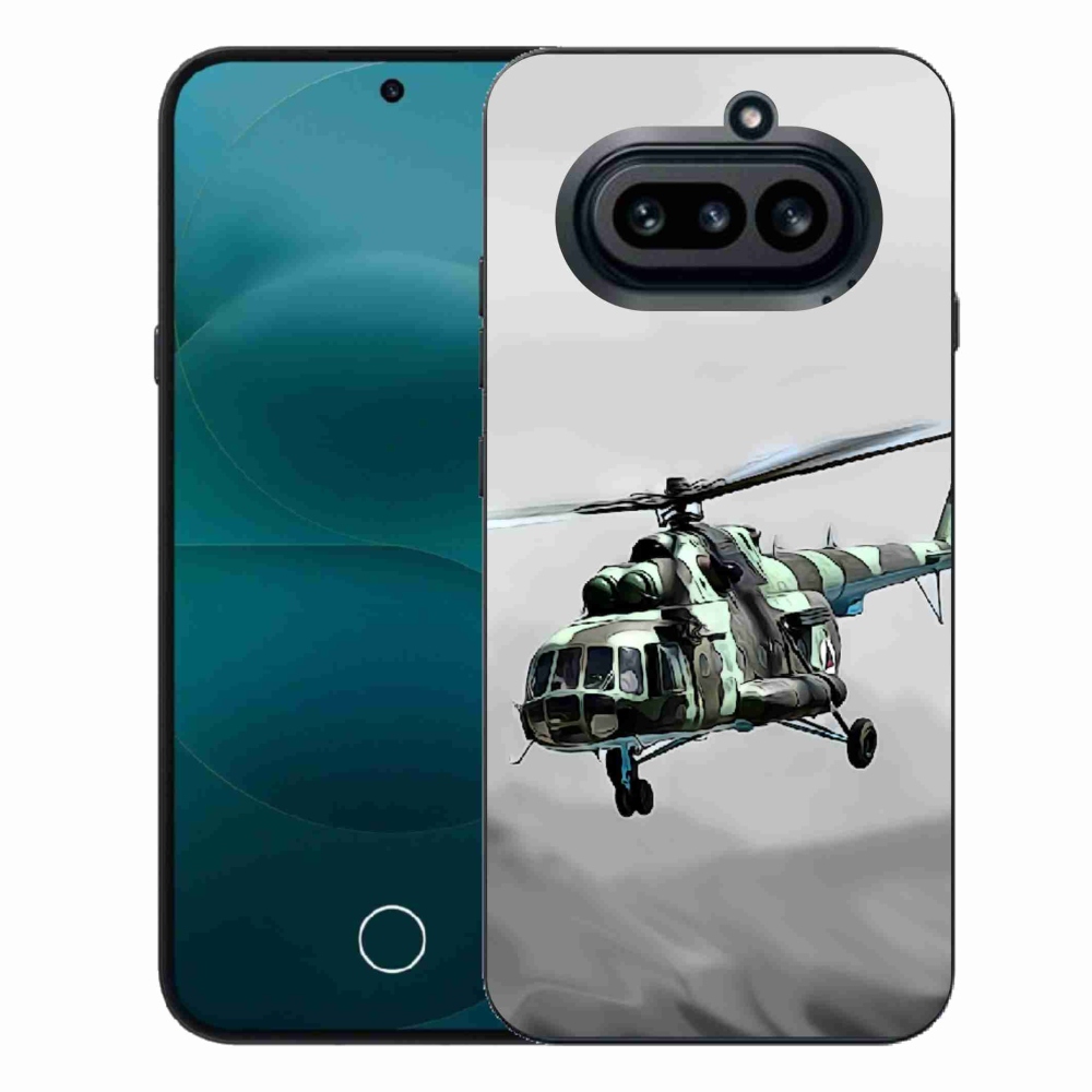 Gélový kryt mmCase na Nothing Phone (4a) - vojenský vrtuľník
