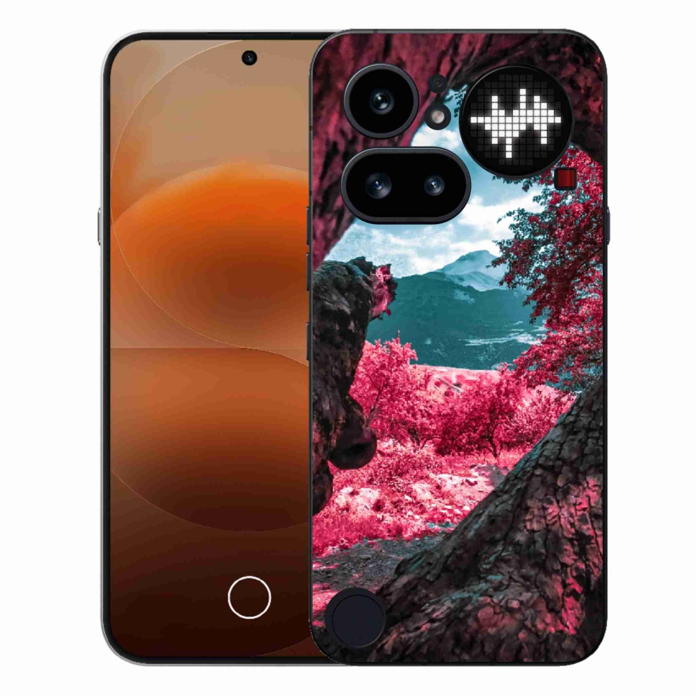 Gélový kryt mmCase na Nothing Phone (4a) - výhľad na hory