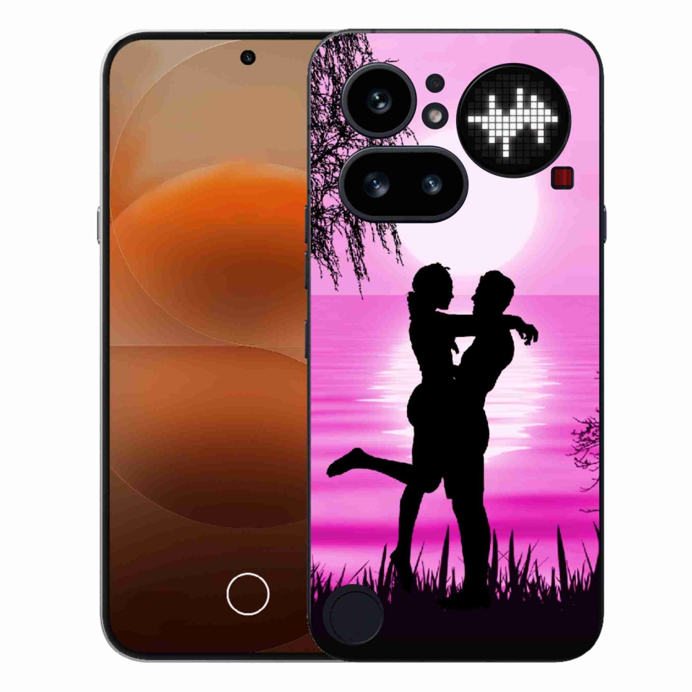 Gélový kryt mmCase na Nothing Phone (4a) - západ slnka