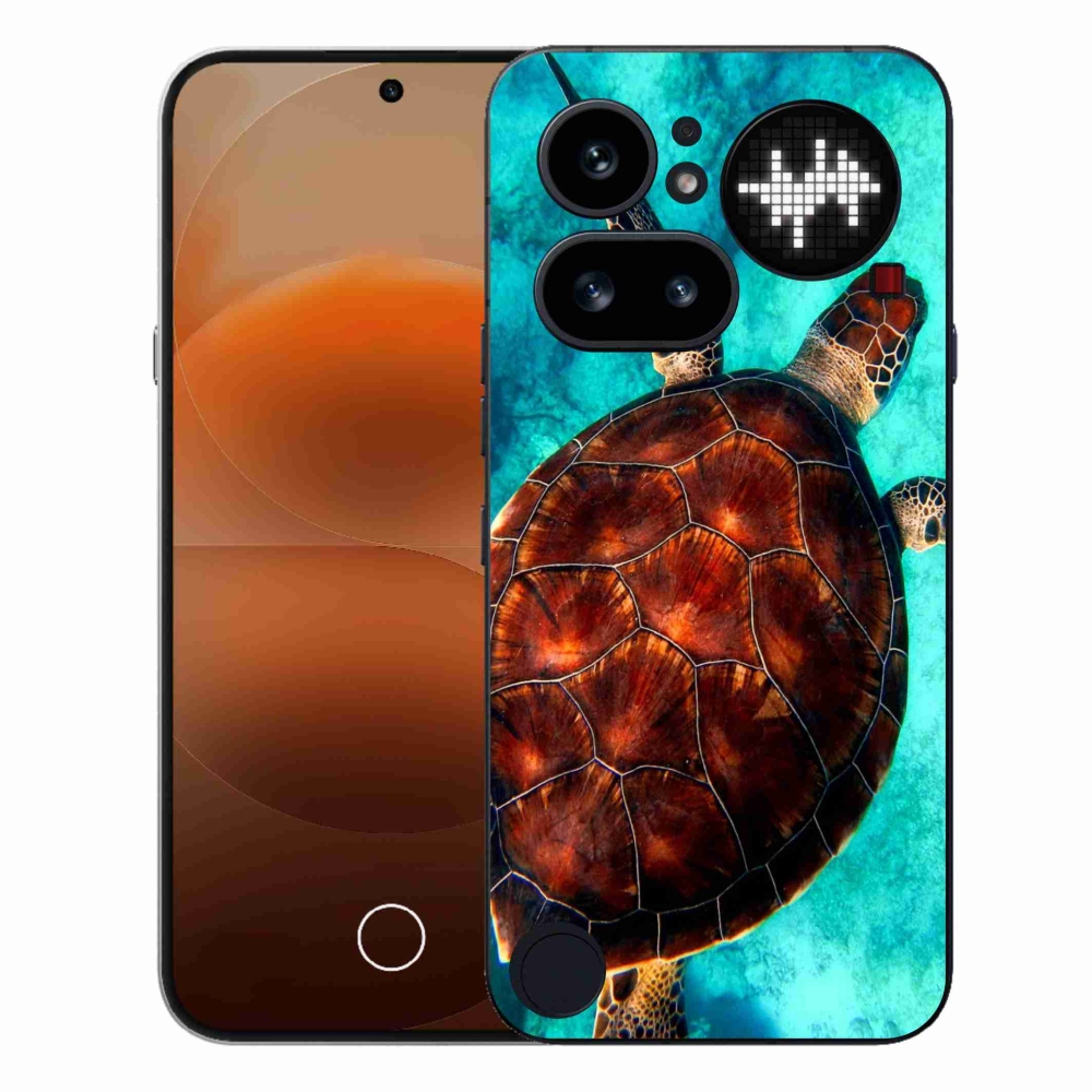 Gélový kryt mmCase na Nothing Phone (4a) - korytnačka