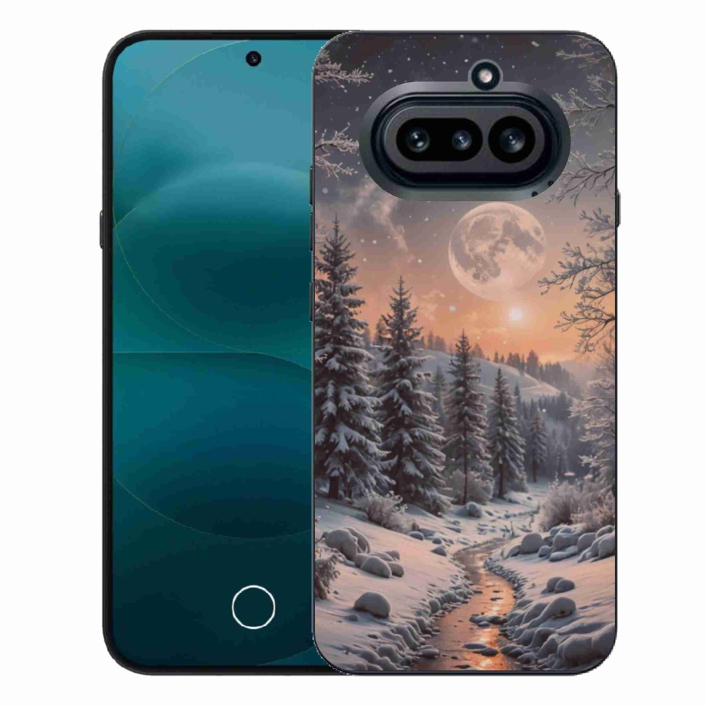 Gélový kryt mmCase na Nothing Phone (4a) - zimná krajina 2