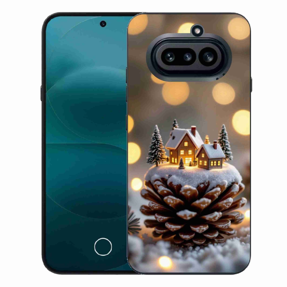 Gélový kryt mmCase na Nothing Phone (4a) - zimná dedinka