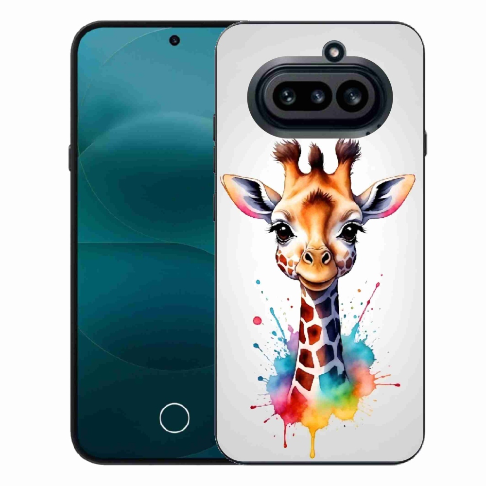 Gélový kryt mmCase na Nothing Phone (4a) - žirafa 1