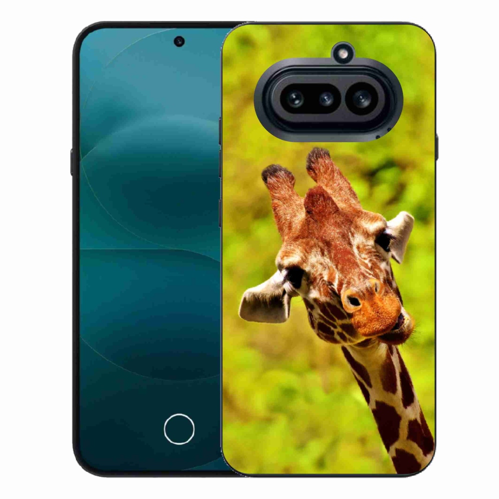 Gélový kryt mmCase na Nothing Phone (4a) - žirafa