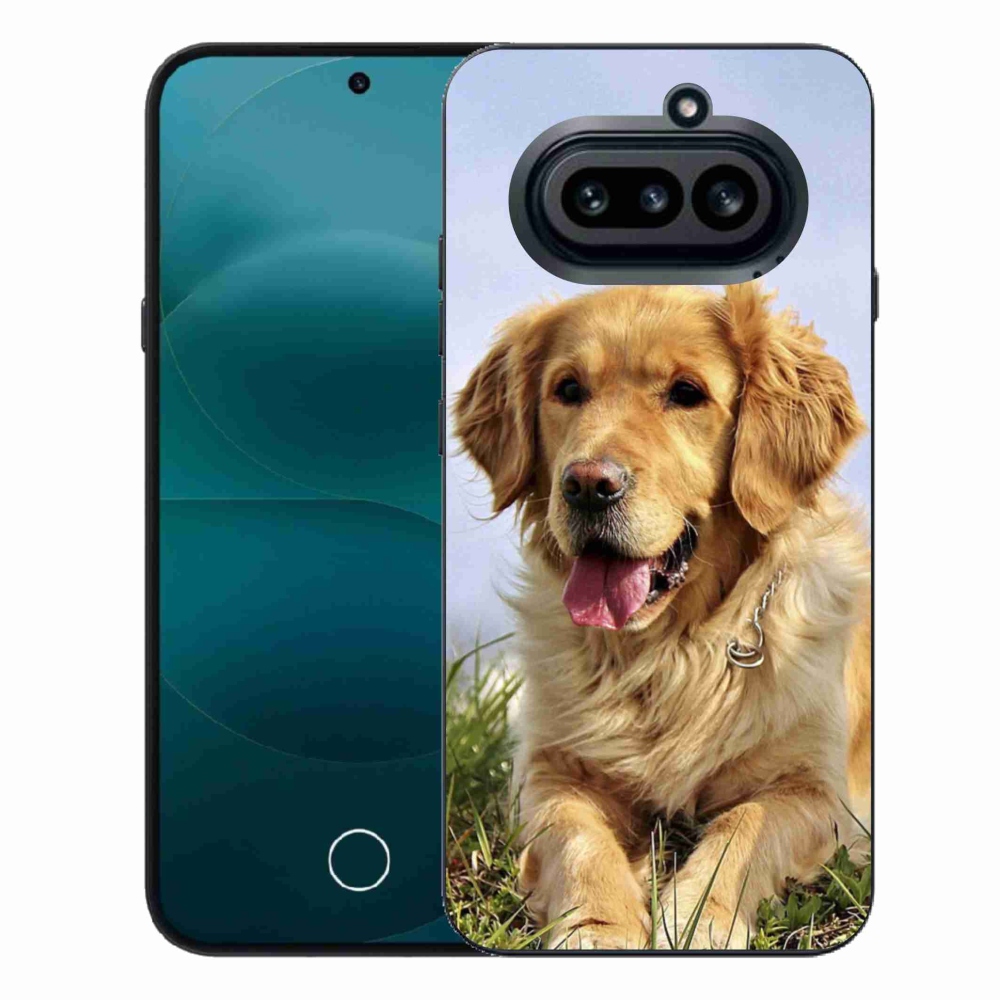 Gélový kryt mmCase na Nothing Phone (4a) - zlatý retriever