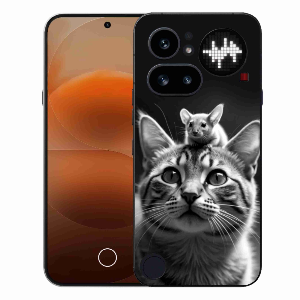 Gélový kryt mmCase na Nothing Phone (4a) - zvieracie priateľstvo 2