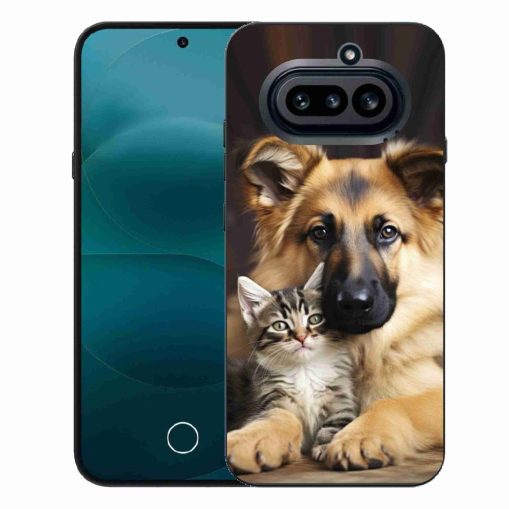 Gélový kryt mmCase na Nothing Phone (4a) - zvieracie priateľstvo