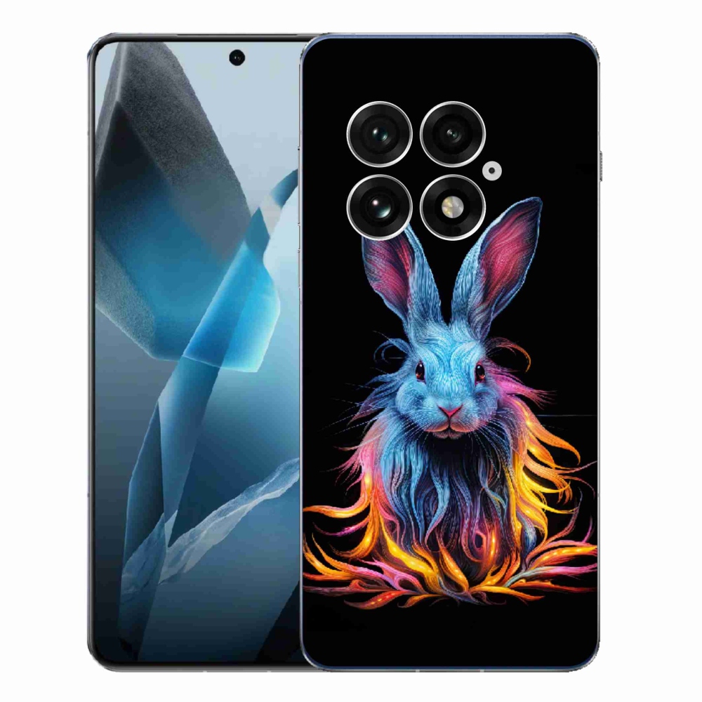 Gélový kryt mmCase na One Plus 13 - abstraktný zajac
