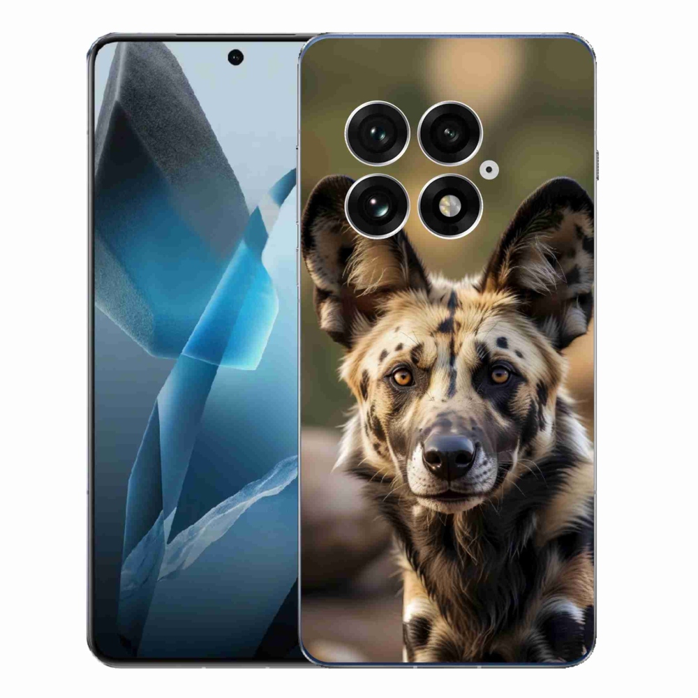 Gélový kryt mmCase na One Plus 13 - africký divoký pes