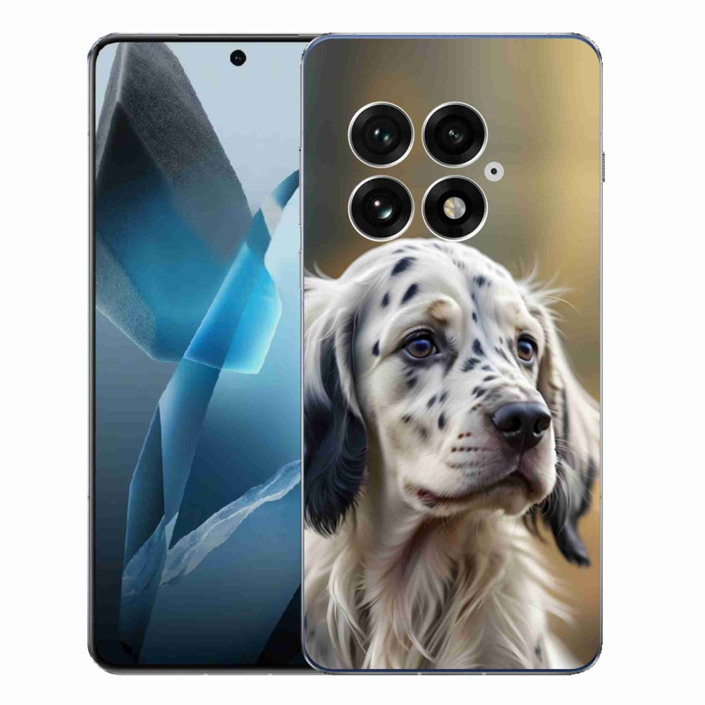 Gélový kryt mmCase na One Plus 13 - anglický seter