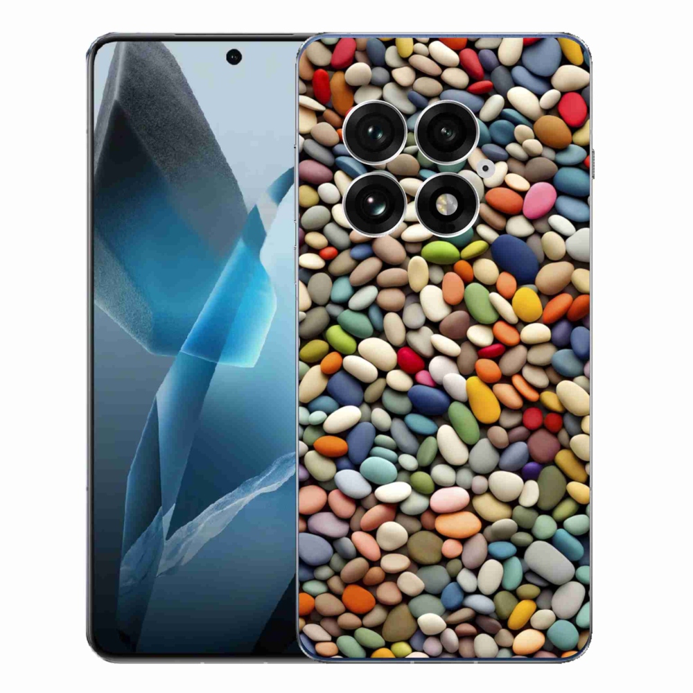 Gélový kryt mmCase na One Plus 13 - farebné kamienky 2