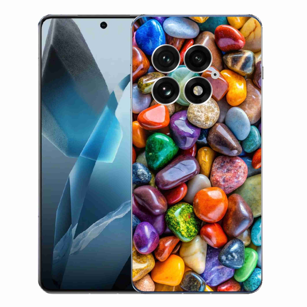 Gélový kryt mmCase na One Plus 13 - farebné kamienky