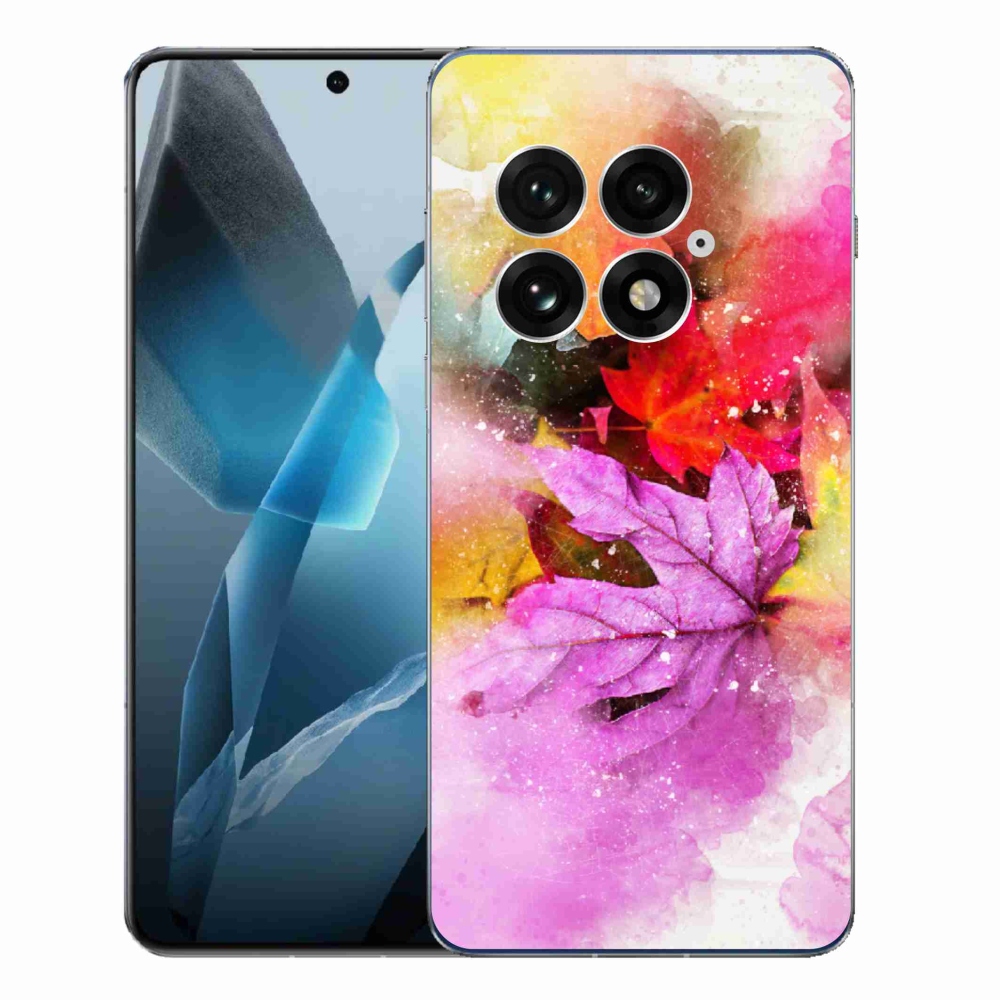 Gélový kryt mmCase na One Plus 13 - farebné listy