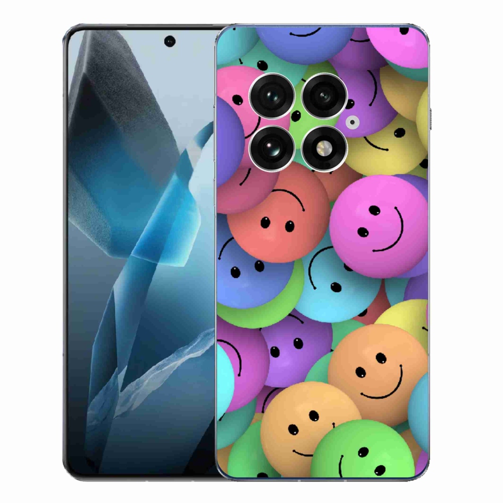 Gélový kryt mmCase na One Plus 13 - farební smajlíci