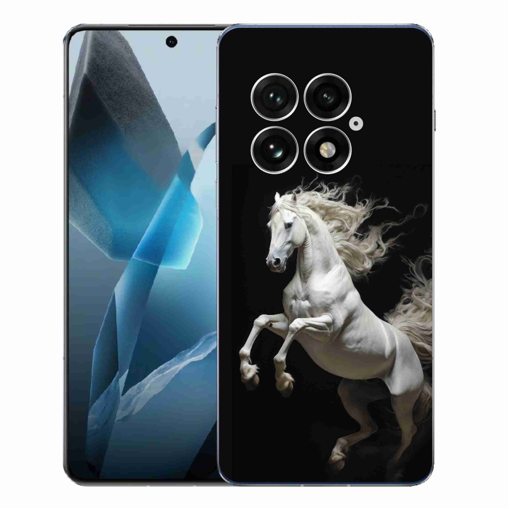 Gélový kryt mmCase na One Plus 13 - biely kôň 4