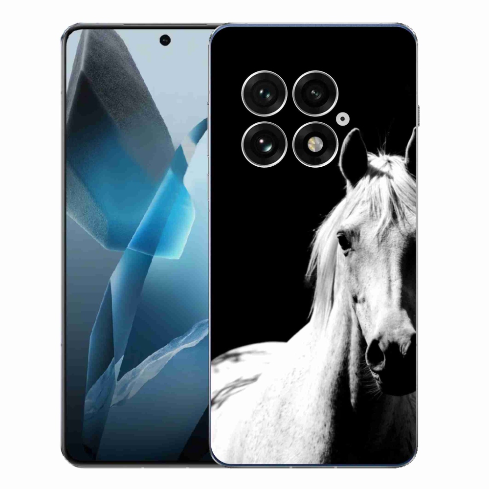 Gélový kryt mmCase na One Plus 13 - biely kôň 5