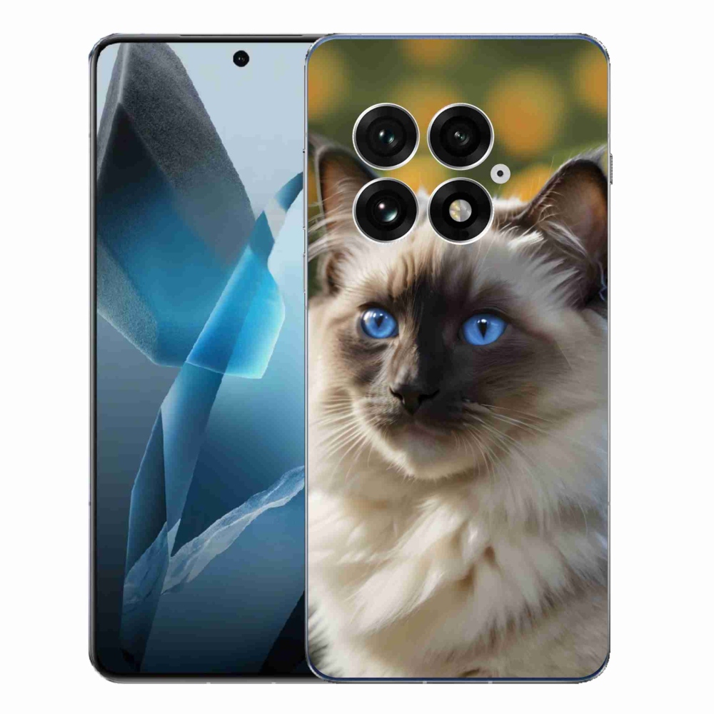 Gélový kryt mmCase na One Plus 13 - biely ragdoll