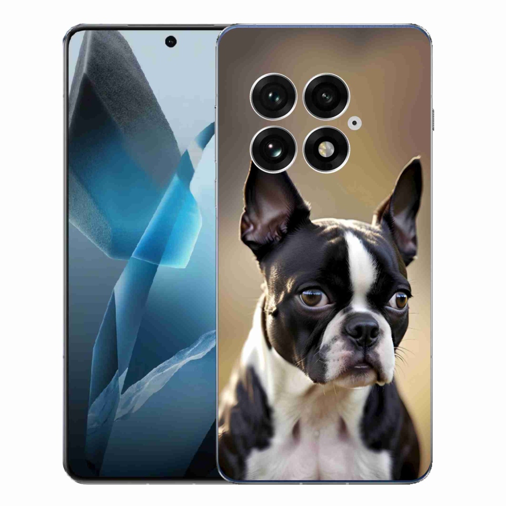 Gélový kryt mmCase na One Plus 13 - bostonský teriér