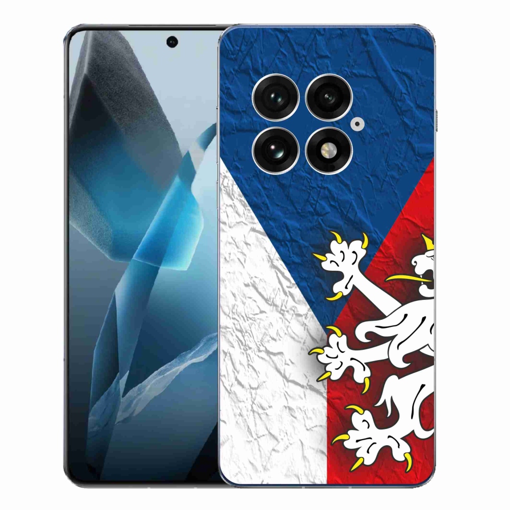 Gélový kryt mmCase na One Plus 13 - česká vlajka 1