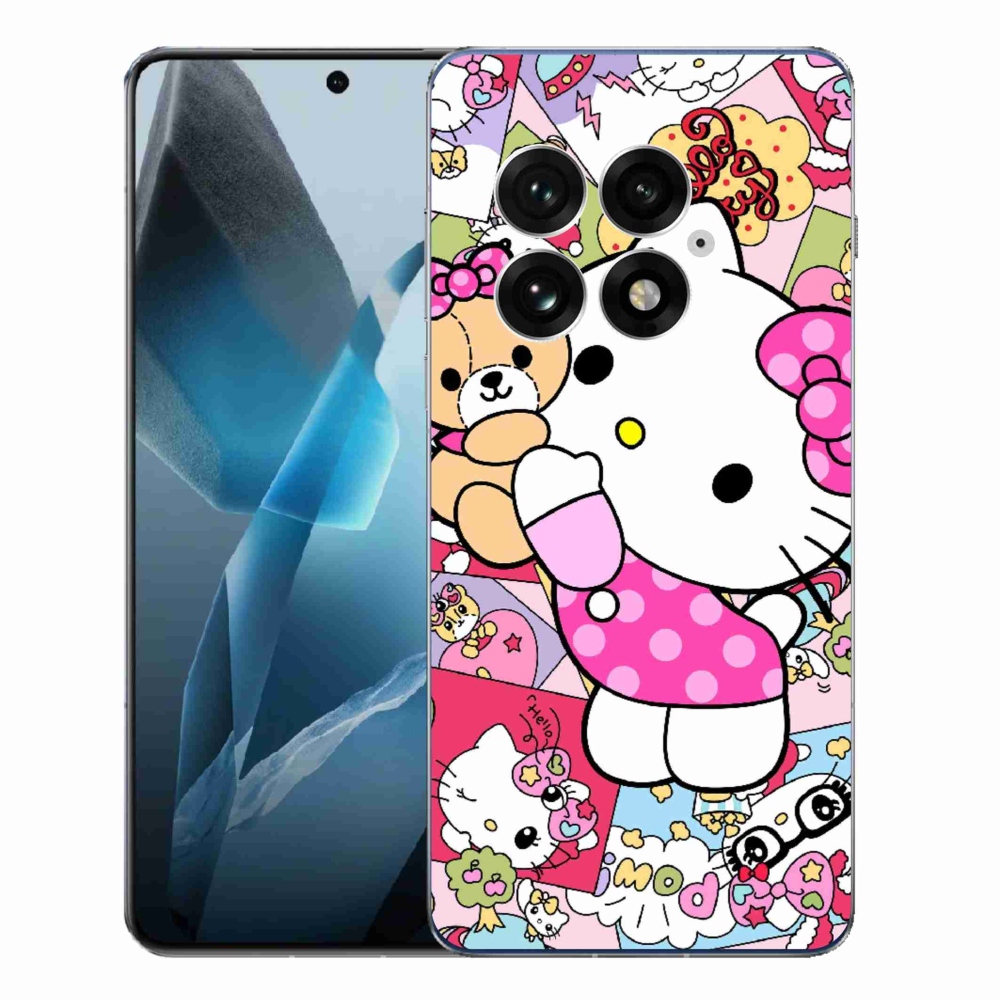 Gélový kryt mmCase na One Plus 13 - cute kitty