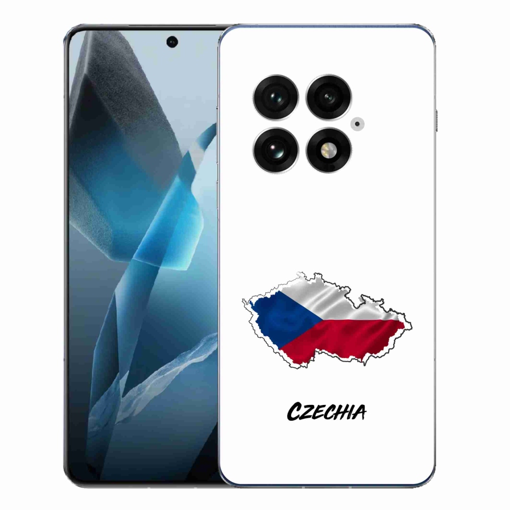 Gélový kryt mmCase na One Plus 13 - Slovakia biele pozadie