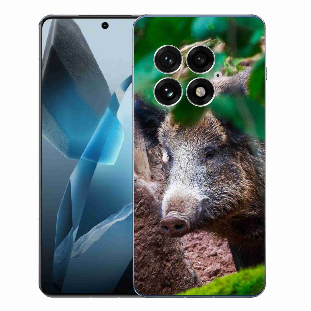 Gélový kryt mmCase na One Plus 13 - divoké prasa