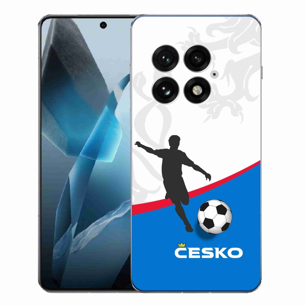 Gélový kryt mmCase na One Plus 13 - futbal Česko 1