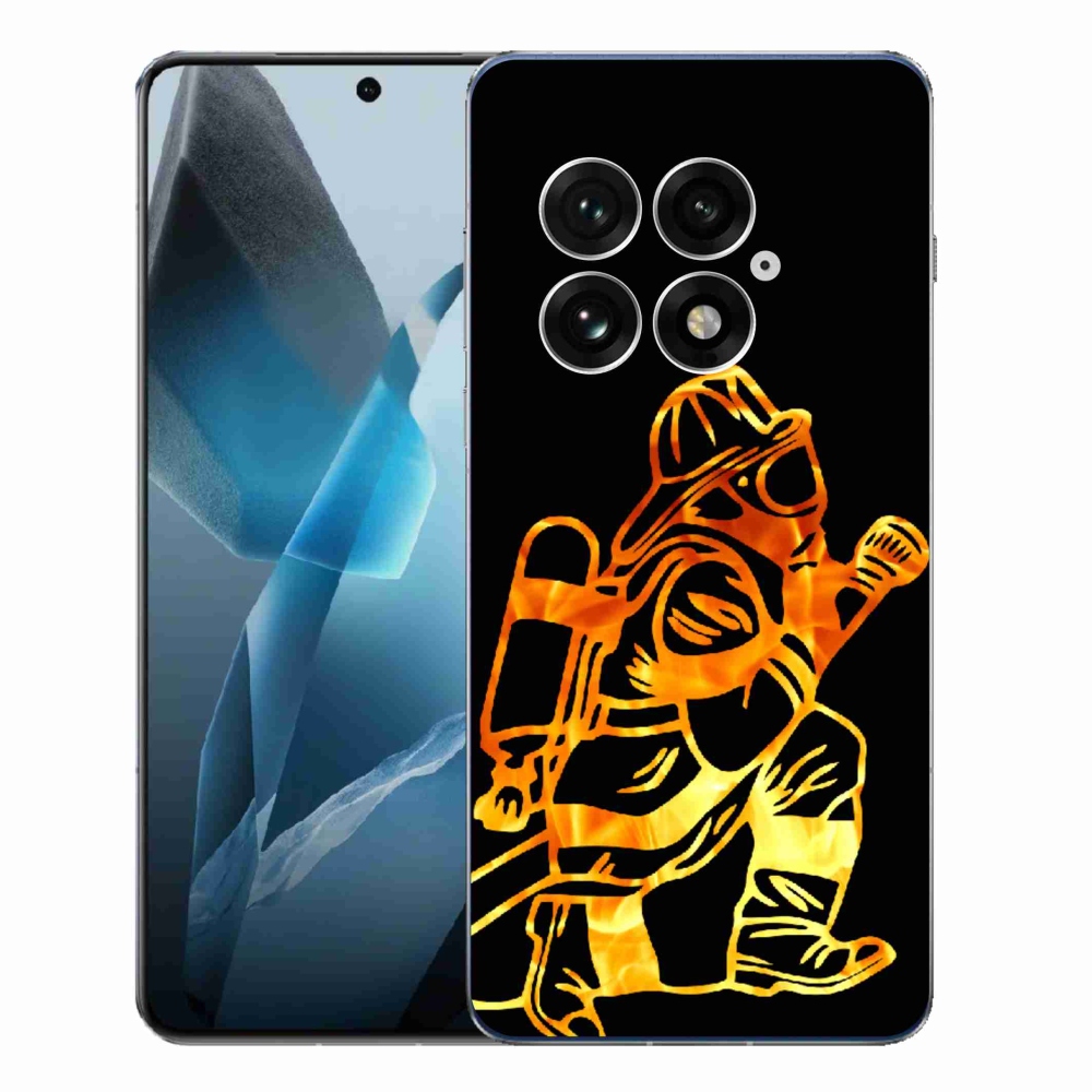 Gélový kryt mmCase na One Plus 13 - hasič 1
