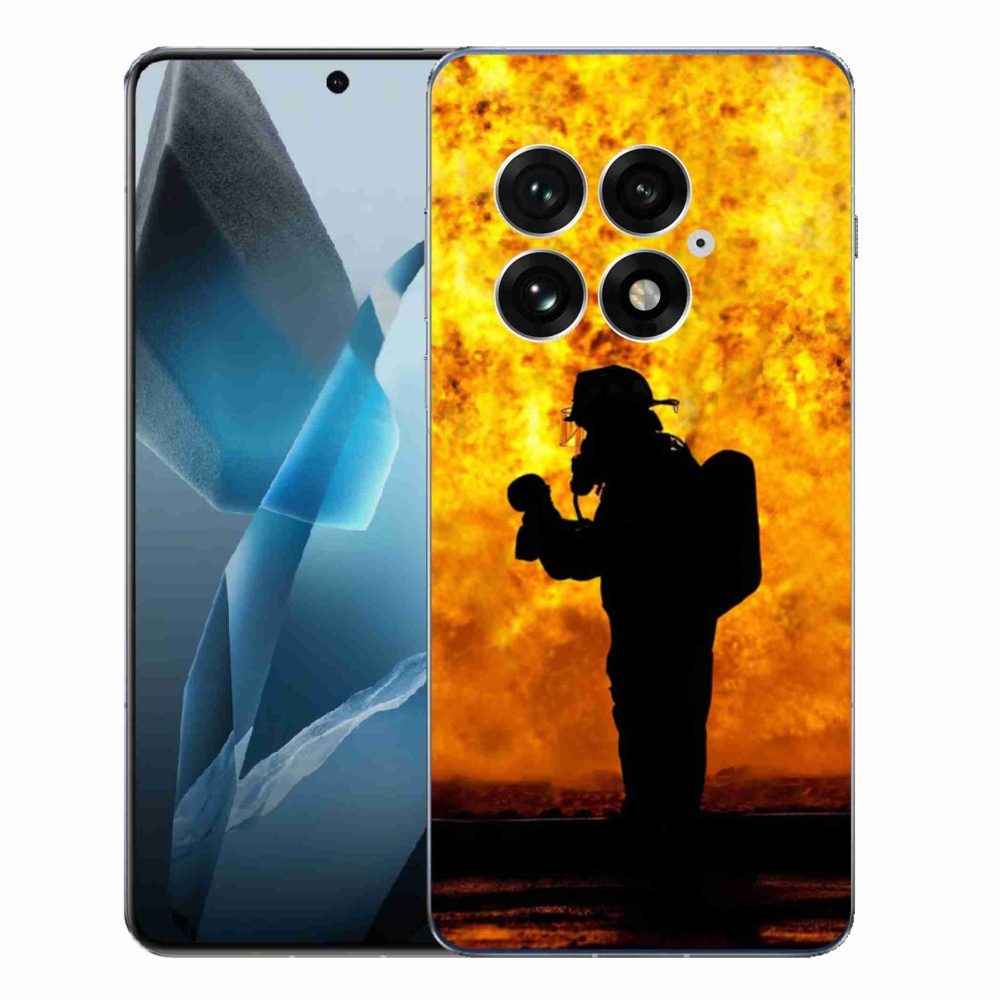 Gélový kryt mmCase na One Plus 13 - hasič