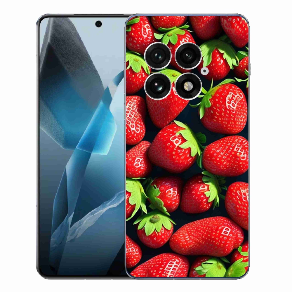 Gélový kryt mmCase na One Plus 13 - jahody