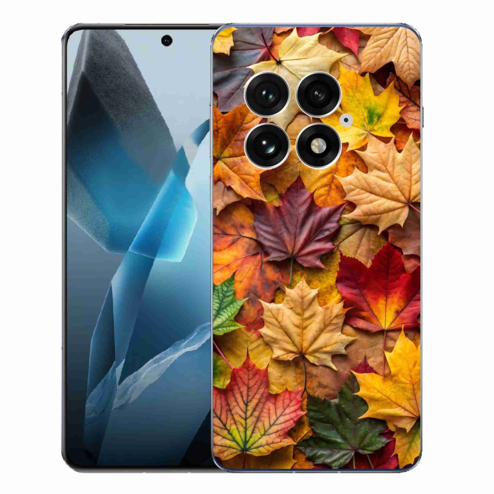 Gélový kryt mmCase na One Plus 13 - javorové listy 2