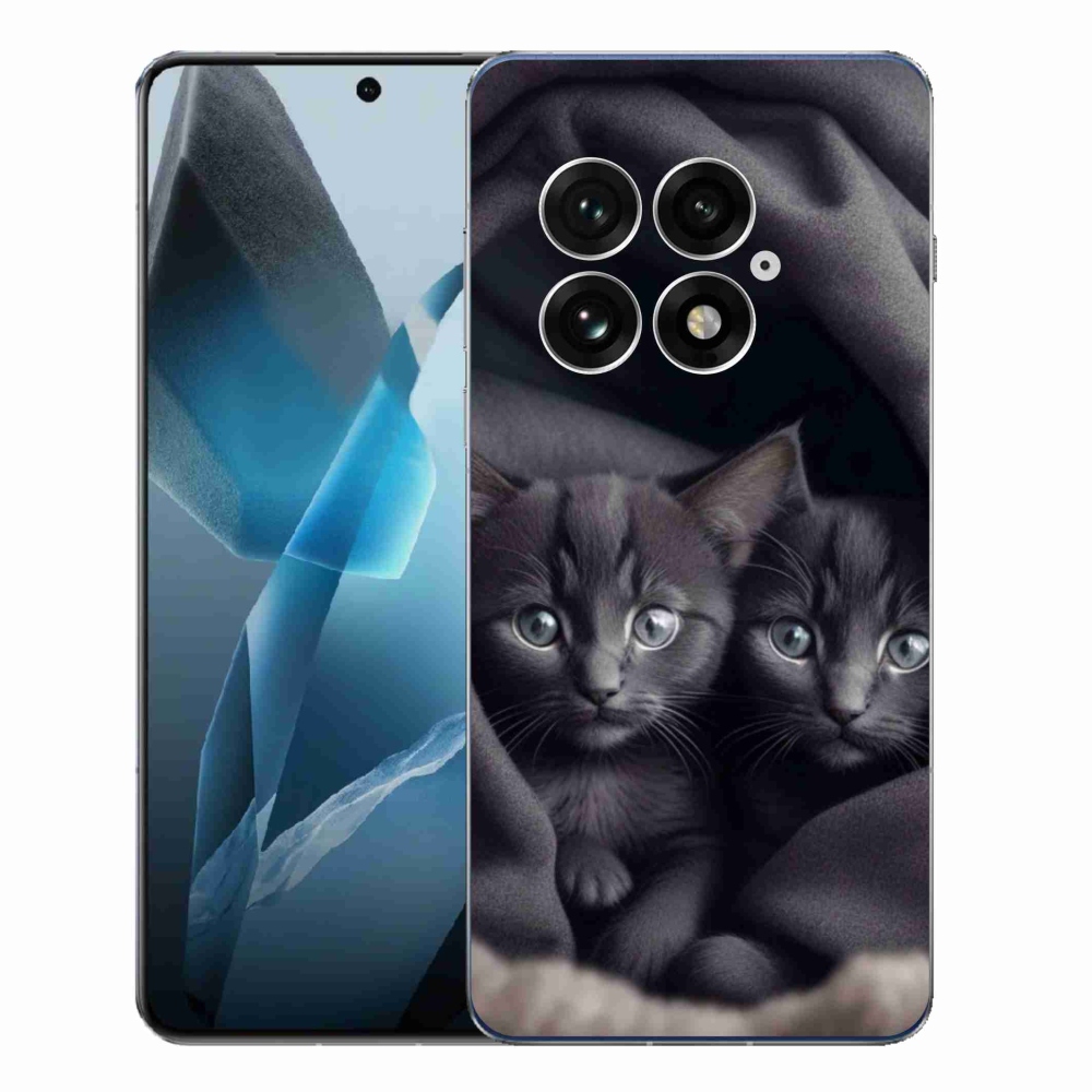 Gélový kryt mmCase na One Plus 13 - mačacie duo