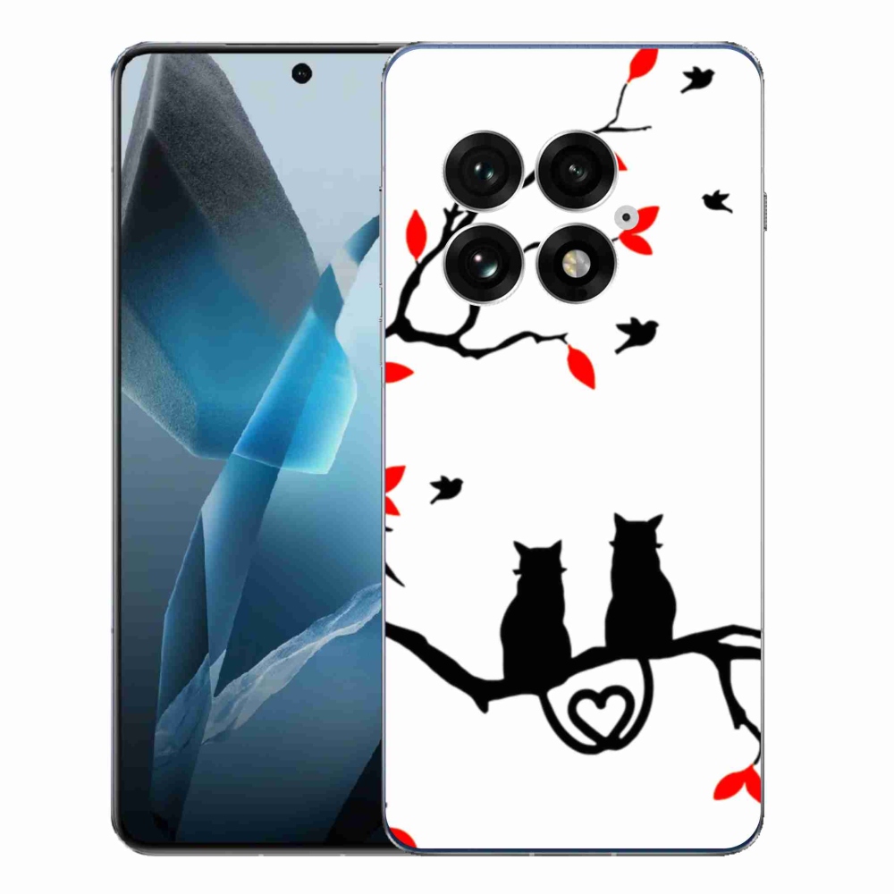 Gélový kryt mmCase na One Plus 13 - mačacia láska