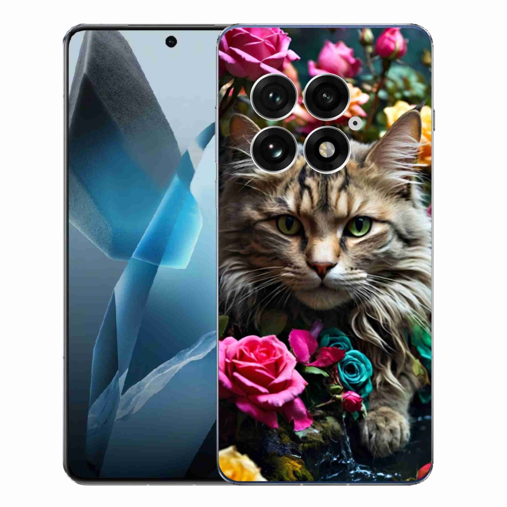 Gélový kryt mmCase na One Plus 13 - mačacie pohľad 2