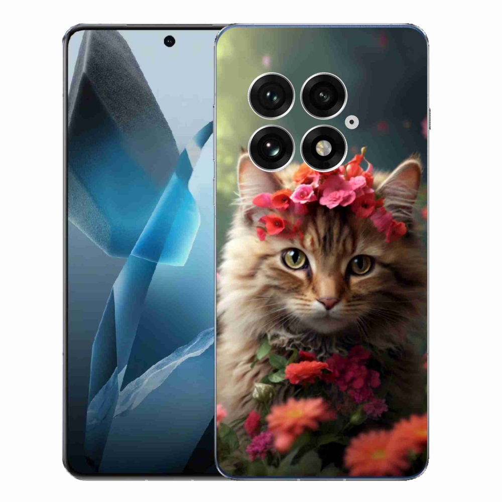 Gélový kryt mmCase na One Plus 13 - mačacia princezná