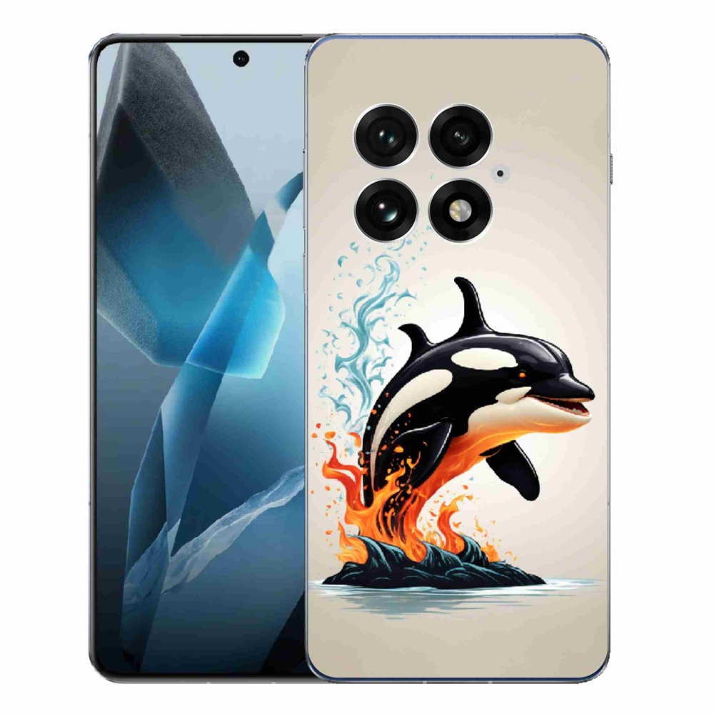Gélový kryt mmCase na One Plus 13 - kosatka